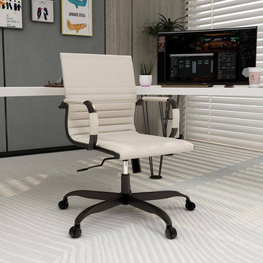 Leisuremod Office Chairs Leather