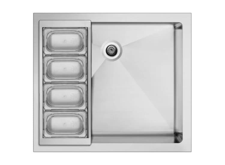 DCS 25-Inch Beverage Chiller/Sink, Stainless Steel