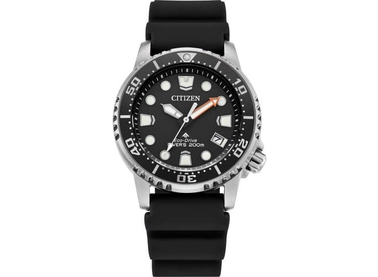 Citizen Promaster Dive 36mm Watch with Black Dial and Polyurethane Strap
