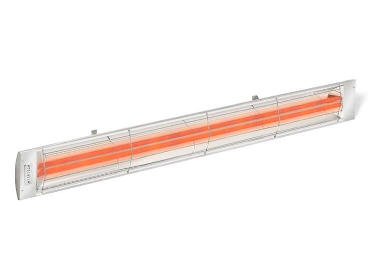 Infratech CD-Series 61-1/4-Inch Dual Element 6000W 240V Electric Patio Heater, White
