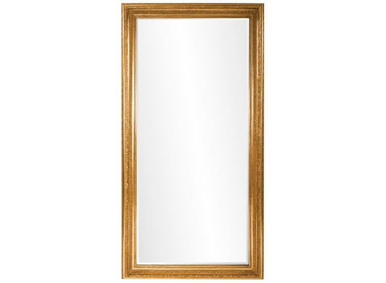 Howard Elliott Nancy Floor Mirror, Gold Finish