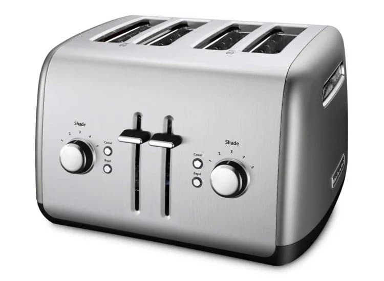 KitchenAid Contour Silver 4-Slice Toaster