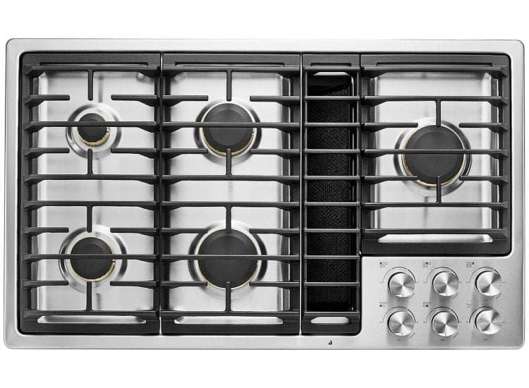 JennAir 36" Gas Cooktop Stainless Steel