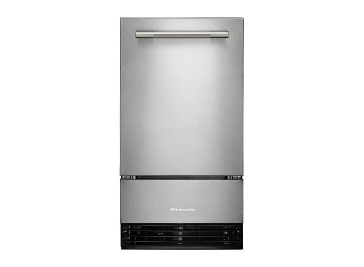 KitchenAid Automatic Ice Maker 18 Inch Wide, PrintShield Stainless Steel
