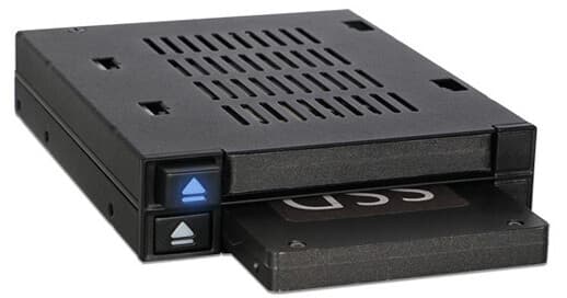 Icy Dock flexiDock MB522SP-B Dual 2.5" Drive Dock for 3.5" External Bay