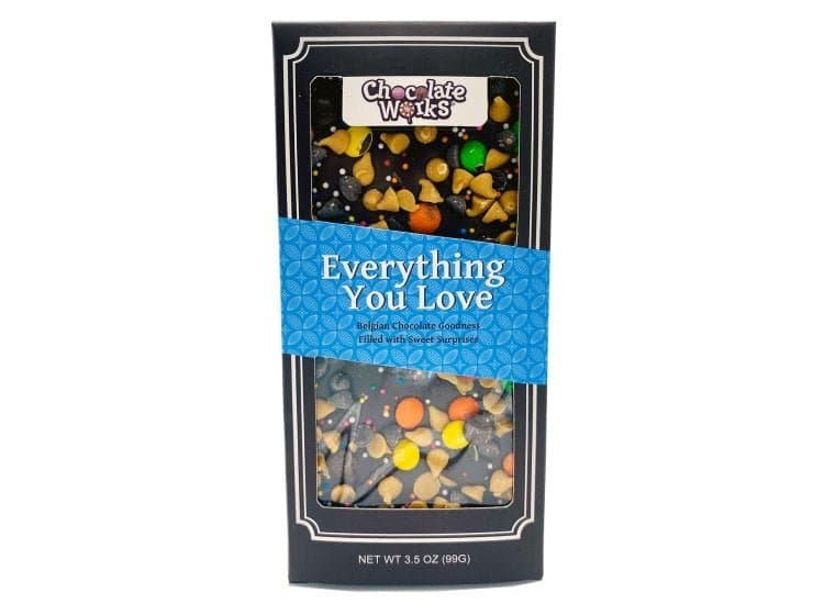 Chocolate Works 3.5 oz. Everything You Love Chocolate Bar