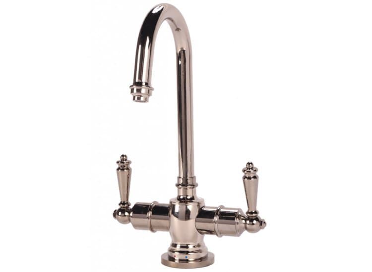 BTI Aqua-Solutions Traditional C-Spout Hot & Cold Polished Nickel Filtration Faucet