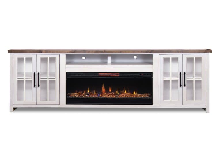Legends Furniture Hampton Super Fireplace Console