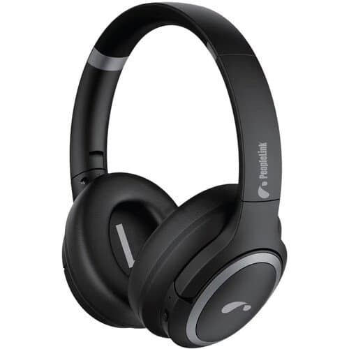 PeopleLink Sonic OE10W Wireless Over-Ear Active Noise Cancelling Headphones