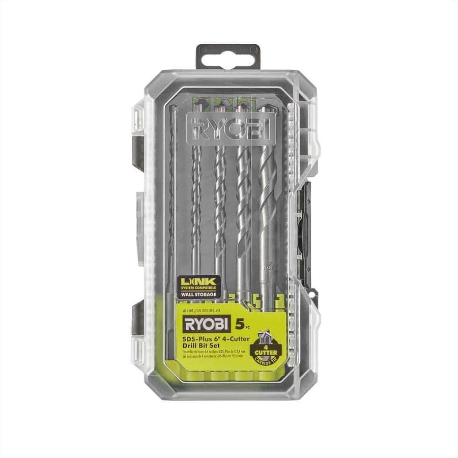 4 Cutter SDS + Drilling Set (5 pc.)