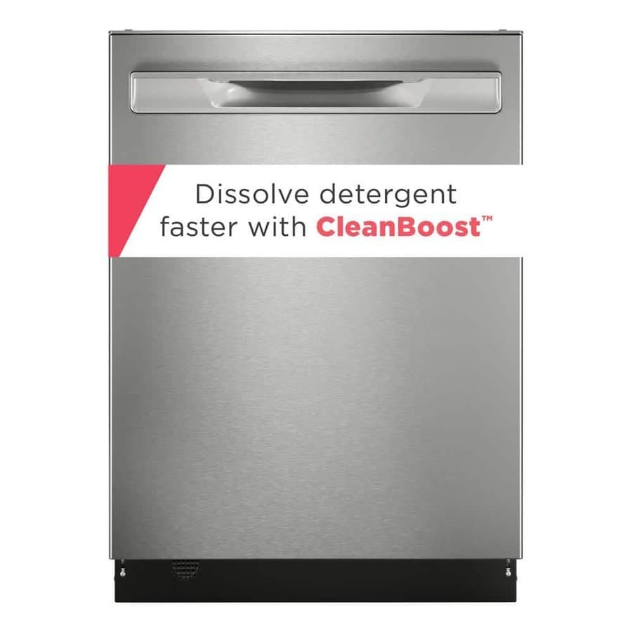 Frigidaire Gallery 24-Inch Built-In Dishwasher With CleanBoost in Smudge-Proof Stainless Steel - GDSP4715AF