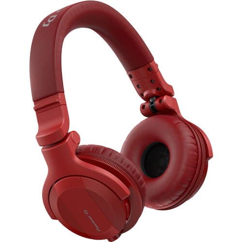 Pioneer DJ HDJ-CUE1 Bluetooth DJ Headphones (Matte Red)