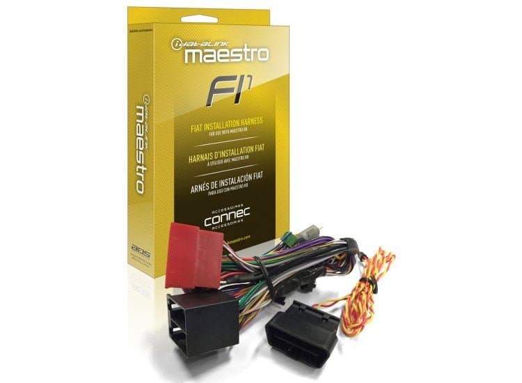 iDat-aLink Plug and Play T-Harness For Fiat 500