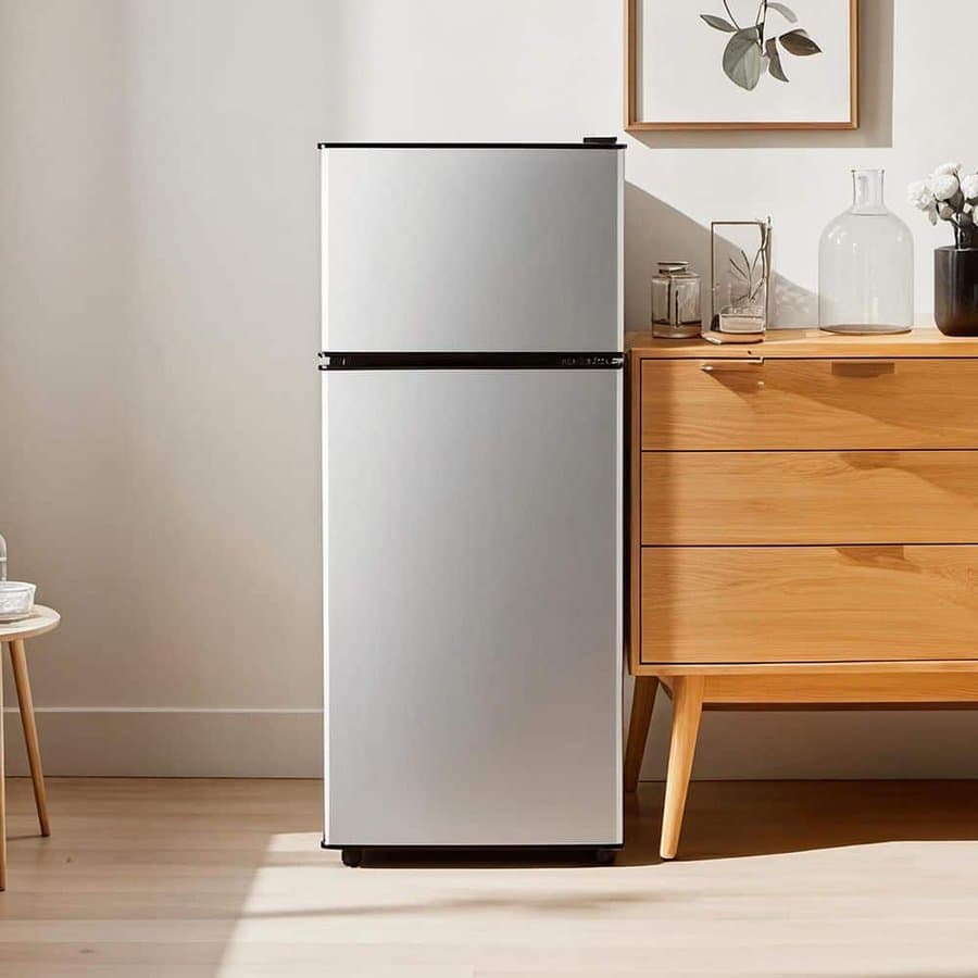 INSTER Mini Refrigerator Double Doors