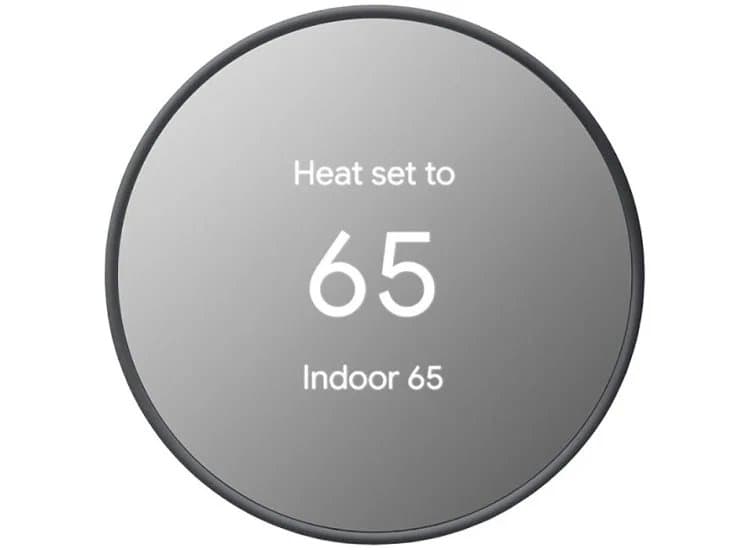 Google Nest Charcoal Thermostat