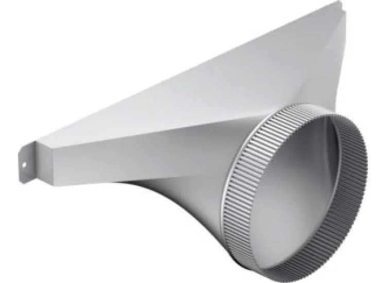 Bosch 8" Stainless Steel Side/Rear Transition For Downdrafts