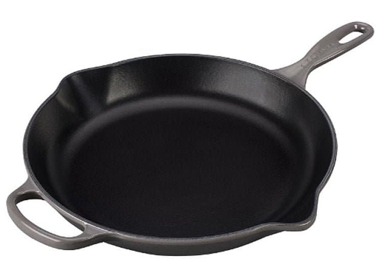 Le Creuset Signature 11.75" Oyster Enameled Cast Iron Skillet