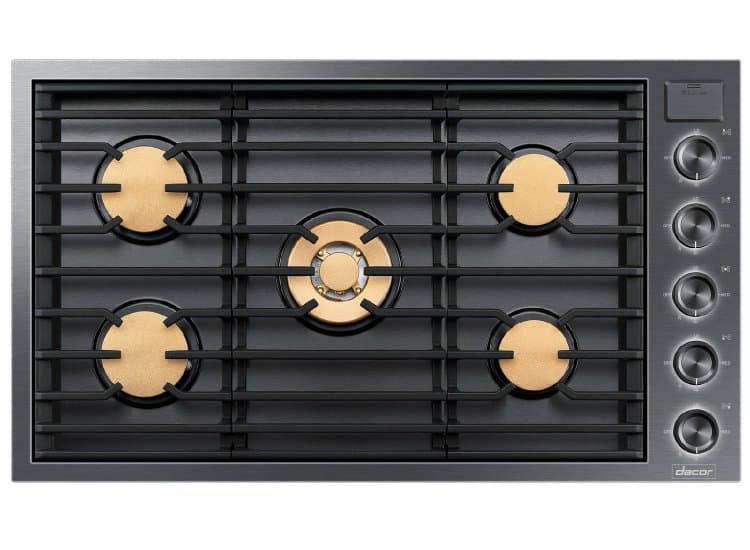 Dacor 36" Gas Cooktop Stainless Steel