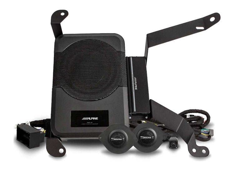 Alpine Powered System Upgrade for 2018-Up Jeep Wrangler Unlimited JL
