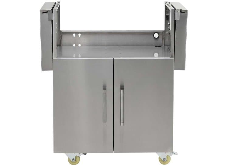 Coyote Grill Cart for C or CL-Series Grills 30-Inch, Stainless Steel