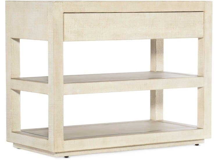 Hooker Furniture Cascade Nightstand with One Drawer, Pebble Beach