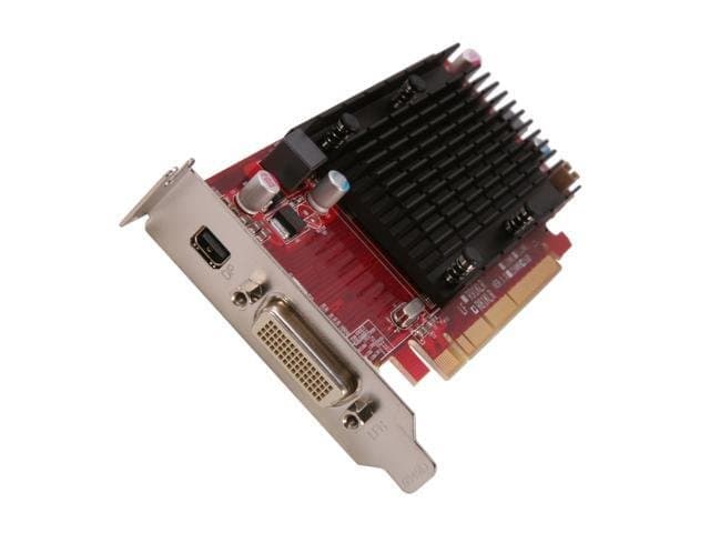 Visiontek Radeon 6350 SFF 1GB DDR3 3M DMS59 (2 x DVI-I, miniDP) w/ 2 x DVI-I to VGA Adapter, 900456
