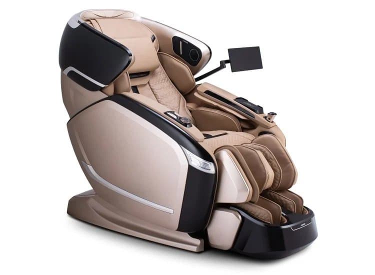 Cozzia Quantum Massage Chair, Champagne and Black