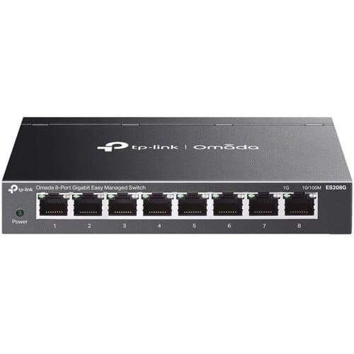 TP-Link Omada ES208G 8-Port Gigabit Managed Network Switch
