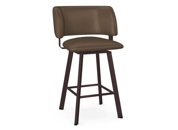 Amisco Easton Oxidado/Roasted Swivel Counter Stool