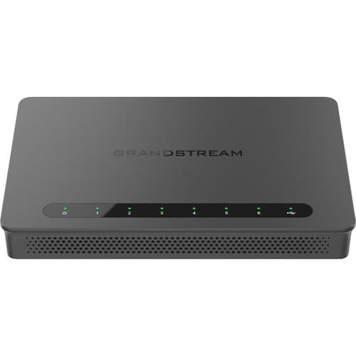Grandstream GWN7002 6-Port Multi-WAN Multi-Gig PoE+ Compliant VPN Router