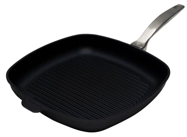 Swiss Diamond CXD DOU 11-Inch Ceramic Nonstick Square Grill Pan