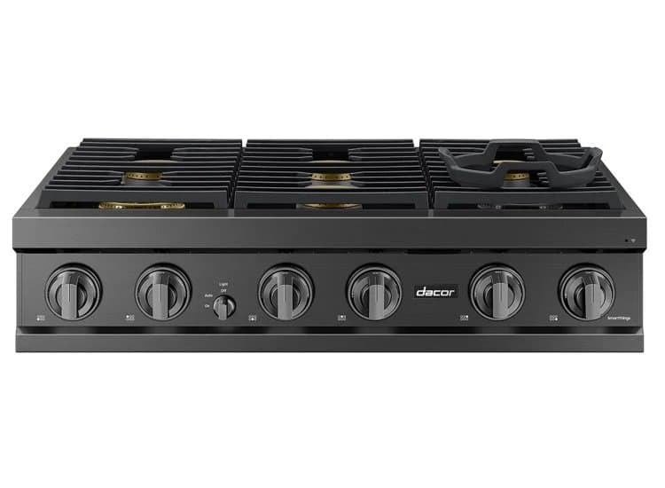 Dacor Contemporary 36" Graphite Stainless Natural Gas Rangetop - DTT36T960GM/DA