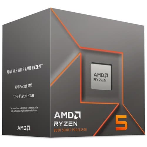 AMD Ryzen 5 8400F 4.2 GHz Six-Core AM5 Processor