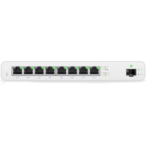 Ubiquiti UISP 8-Port Gigabit PoE Compliant Managed Network Switch