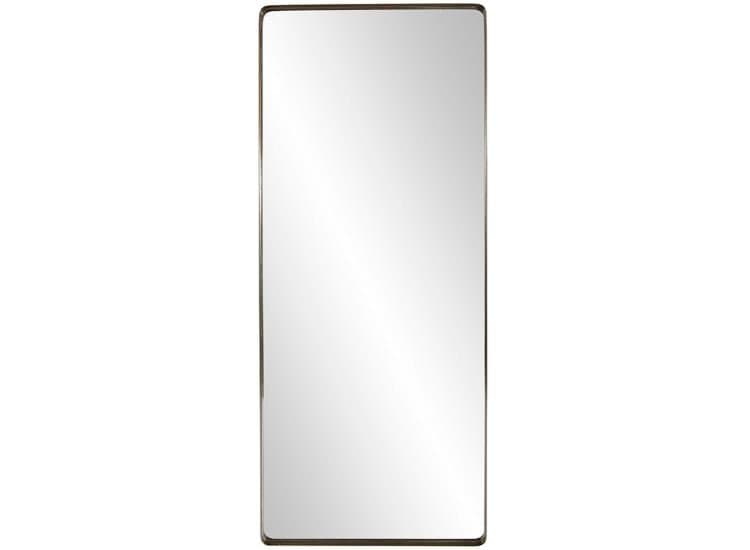 Howard Elliott Steele Oversized Mirror, Brushed Brass Finish