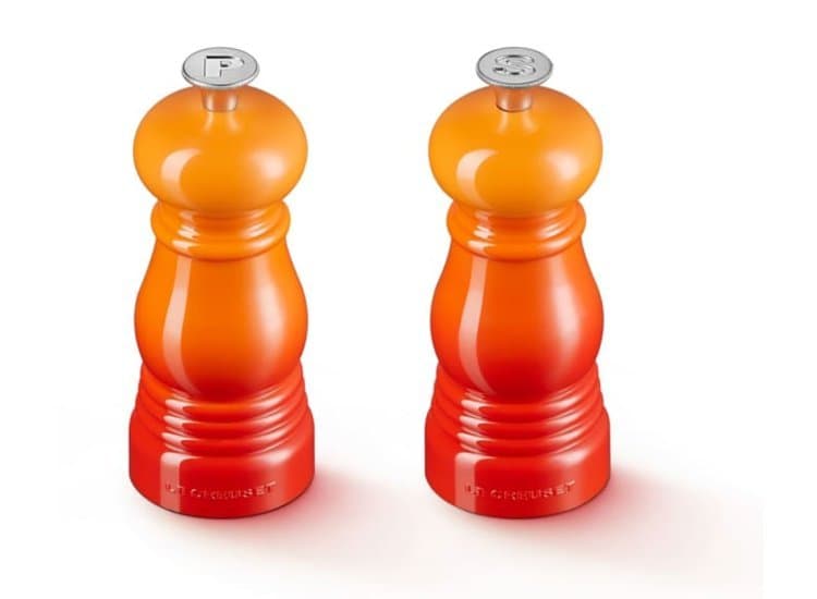 Le Creuset Flame Petite Salt And Pepper Mill Set