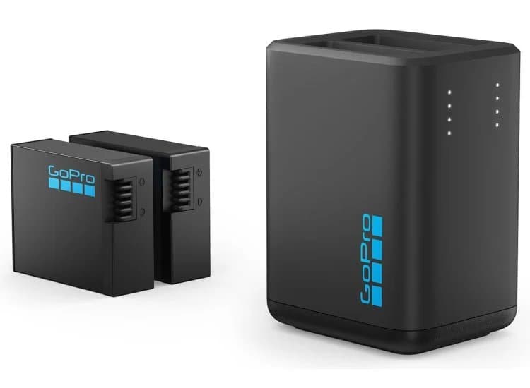 GoPro Dual Battery Charger w/ Enduro Batteries for HERO13 Black