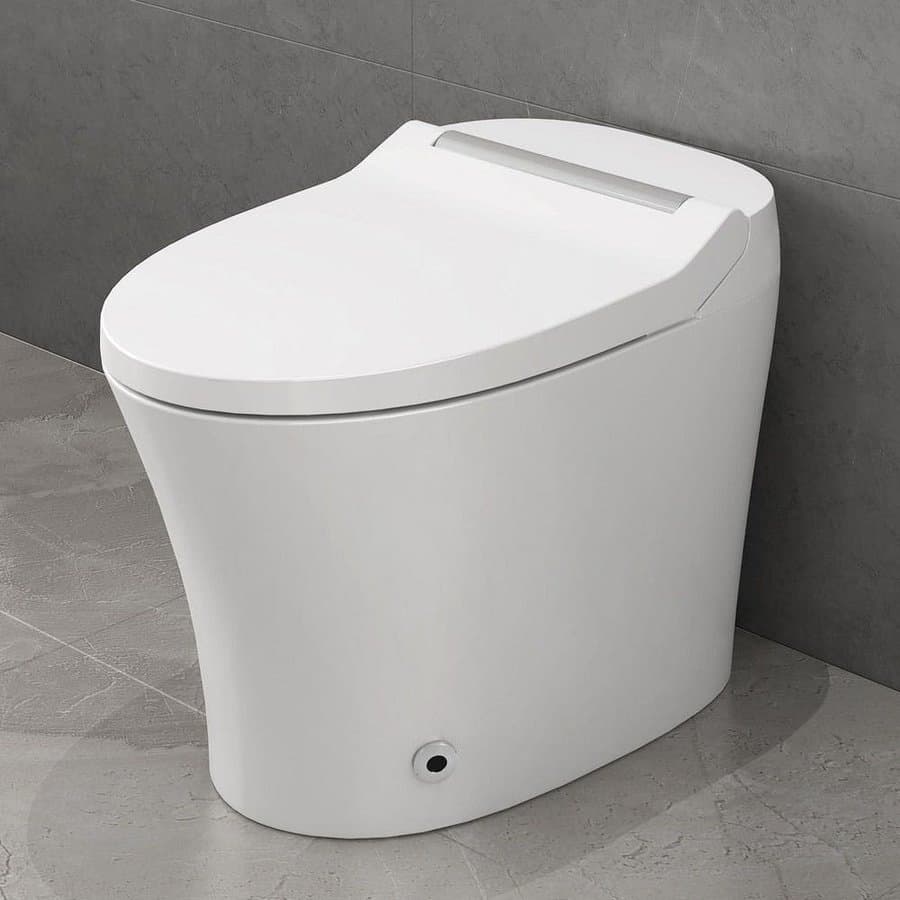Catalina Elongated Bidet Toilet with Foot Sensor and Heated Seat