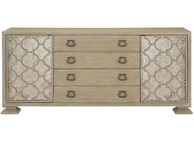 Bernhardt Santa Barbara Buffet in Sandstone | Nickel