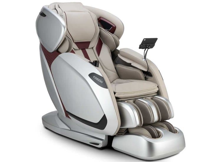 Cozzia Zen Duo Massage Chair, Platinum | Platinum