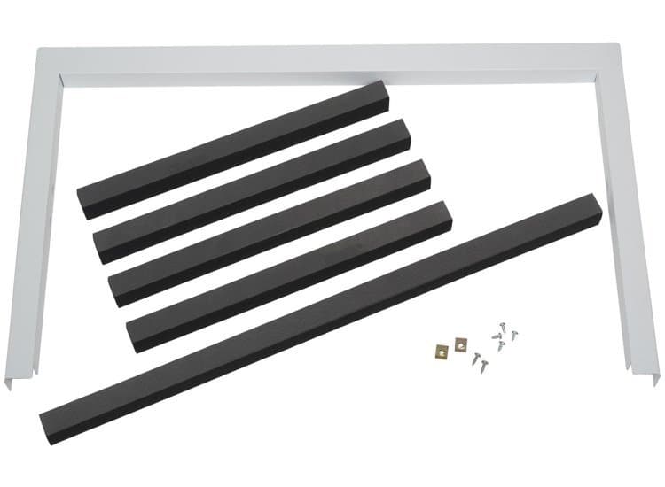 GE High End Trim Kit For 27-Inch Wide Wall Sleeves (AJ Chassis), White