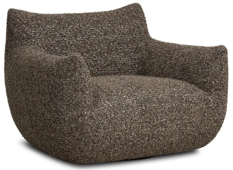 Four Hands Margot Swivel Chair, Ivan Granite