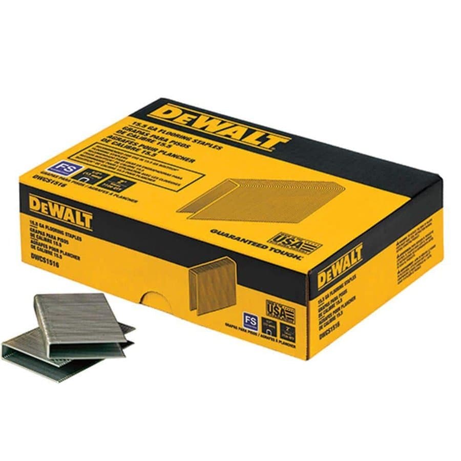 1/2 in. x 2 in.15.5-Gauge Crown Glue Collated Flooring Staple (1,000 per Box)