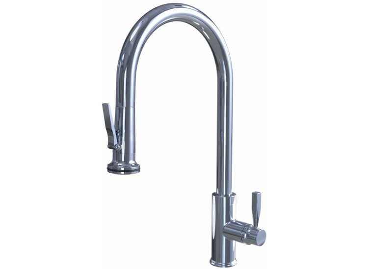Aspect Lurano Pulldown Faucet Lever Sprayer, Chrome