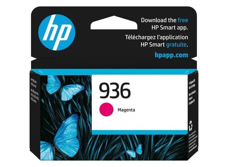 HP 936 Original Ink Cartridge, Magenta