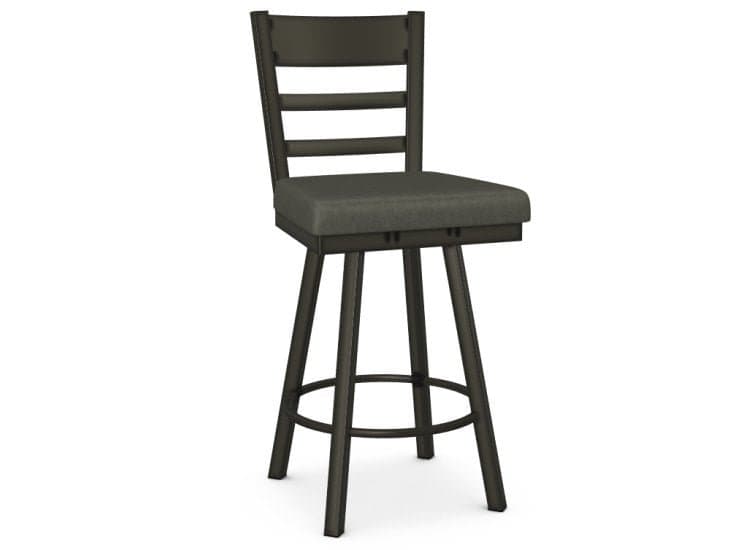 Amisco Owen Elephant/Harley Swivel Counter Stool