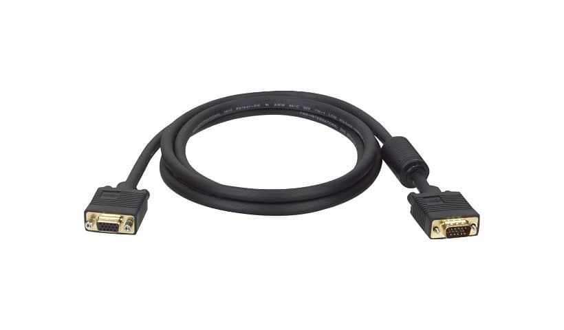 Eaton Tripp Lite Series VGA High-Resolution RGB Coaxial Cable (HD15 M/F)), 25 ft. (7.62 m) - VGA extension cable-25 ft
