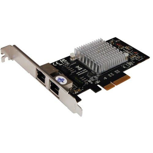 STL N-390 2-Port Gigabit Ethernet PCIe Network Adapter Card