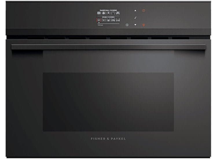 Fisher & Paykel 24" Combo Wall Oven Black
