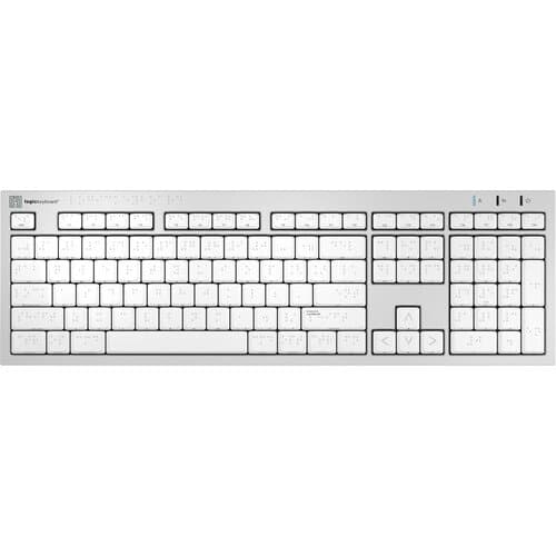 Logickeyboard Braille ALBA Keyboard (Mac, US English)